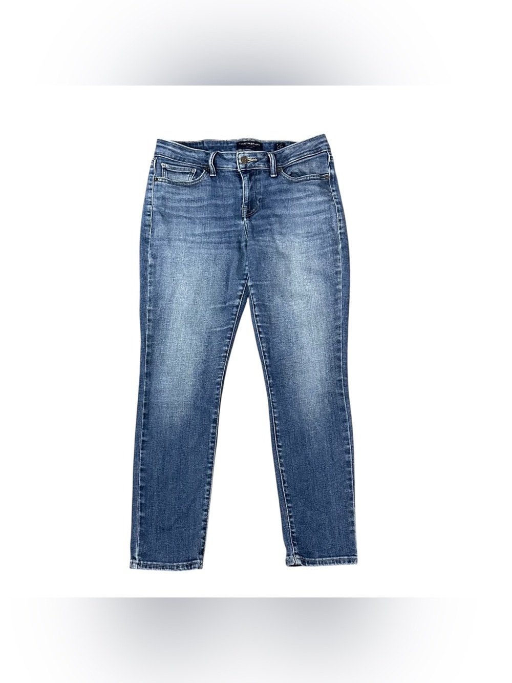 Lucky Brand Lolita Jeans Womens 8/29 Low Rise Skinny Ankle Blue Stretch Denim